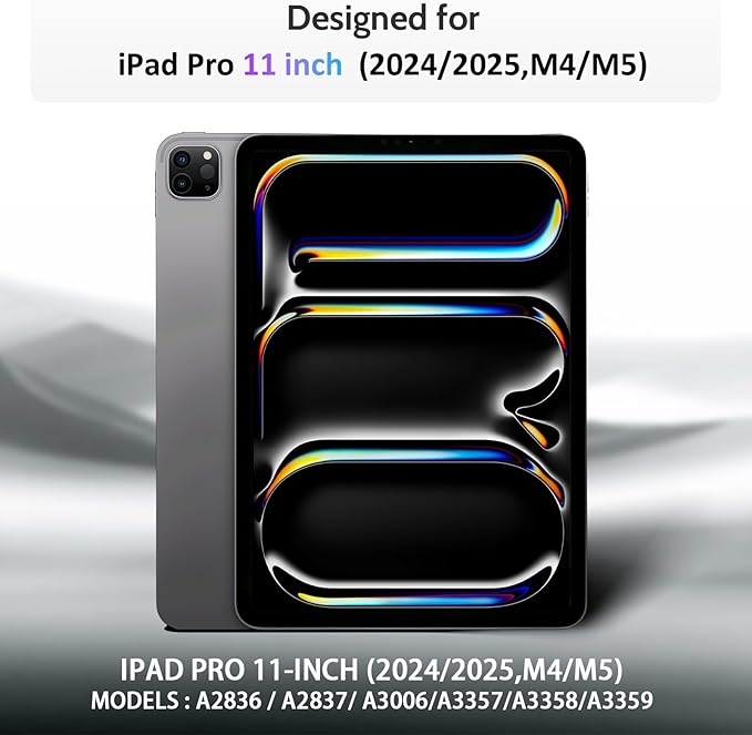 2 Pack Like Paper Screen Protector for iPad Pro 11 Inch M4/M5 [2024/2025 5/6th Gen], Matte Anti Glare PET Film/Blue Light Filter Eye Protection Cover/Drawing & Writing Feel Like on Paper