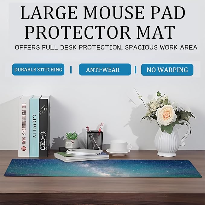 Neon Leopard Gaming Mouse Pad,12x31.5in Non-Slip Rubber Bold Colors Abstract Desk Mat,Large Extended Bold Mousepad for Office Home Laptop,Mice Pads Gifts,Game Lover Deskmat Decor