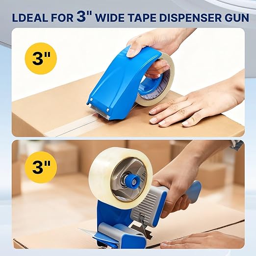 NORTHSKY Hot Melt Packing Tape, Clear, 2 mil, 2 inch x 110 Yards, Ultra Strong, Refill for Packaging and Shipping