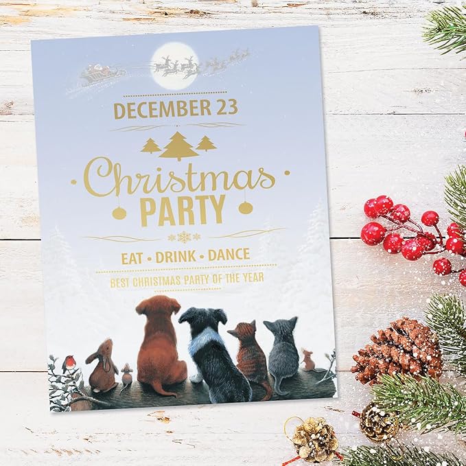 Christmas Dreams Stationery - Holiday Letters, Printer Paper, 25 Sheets, 8½ x 11 Inch, by Current