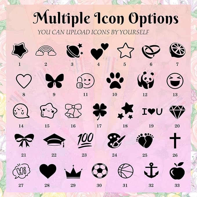 Personalized Multicolor Ballpoint Pen Bulk Custom 6-In-1 Pens with Name Logo Customized Color Pen Boys Girls Teacher Business Gift White_1PC