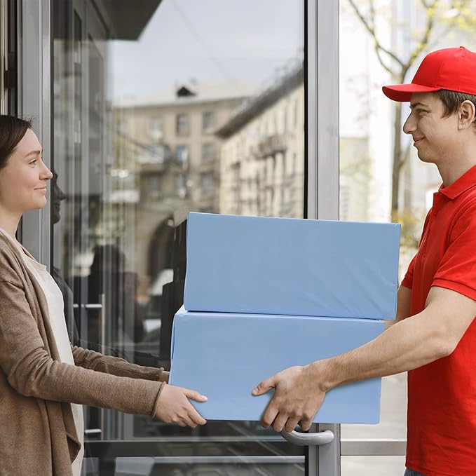 Metronic Poly Mailers 24x24 100Pack Blue, Large Shipping Bags for Clothing, Strong Self-Seal Mailers Poly Bags Shipping Envelopes, Thick Mailing Bags Large Package Bags for Small Business