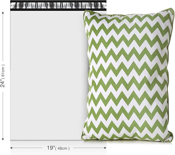 Metronic Poly Mailers 19x24 Inch 250pcs Shipping Bags for Clothes,Self Adhesive Shipping Envelopes for Small Business,Waterproof Mailers Poly Bags for Shipping,Packaging Mailing Bags White