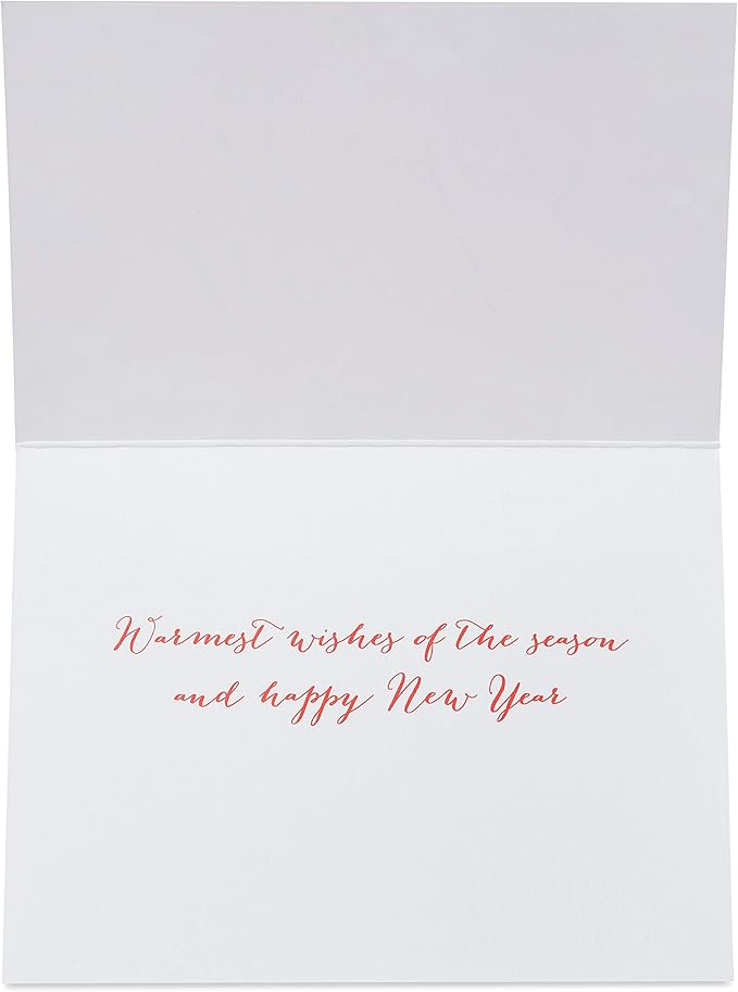 Papyrus Holiday Cards Boxed with Envelopes, Warmest Wishes of the Season, Happy Holidays (20-Count)