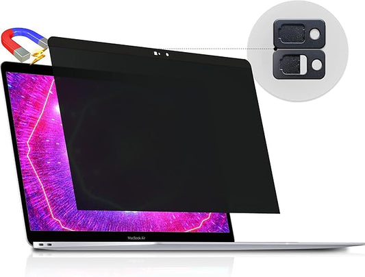 Magnetic Privacy Screen for MacBook Pro 13 Inch (2012-2015), Removable Anti Blue Light Glare Peep Filter Black out Screen Protector for Mac 13In Laptop Model (A1278, A1425, A1502)