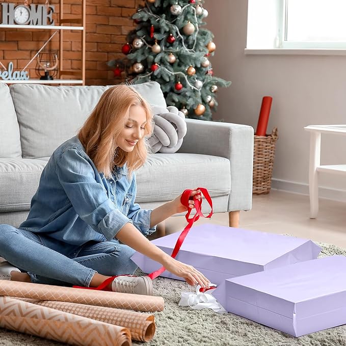 Metronic Poly Mailers 19x24 Inch 500 Pcs, Large Shipping Bags for Clothes, Shipping Envelopes for Small Business, Strong Adhensive Mailing Bags, Lilac Purple