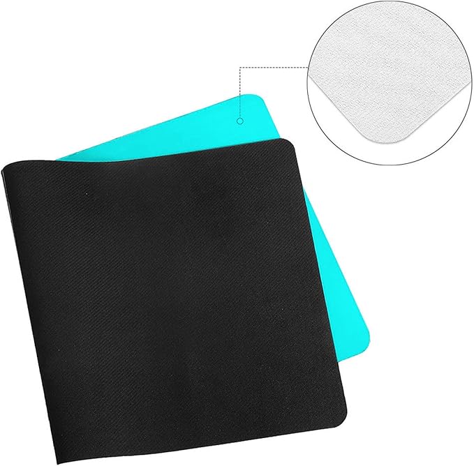 Personalized Mouse Pad Custom Image Text Logo Laptop Desk Mat Customized Non-Slip Waterproof Office Desk Accessories for Women/Men Customized Funny/Cool Cyan Mousepads 40 cm×80 cm