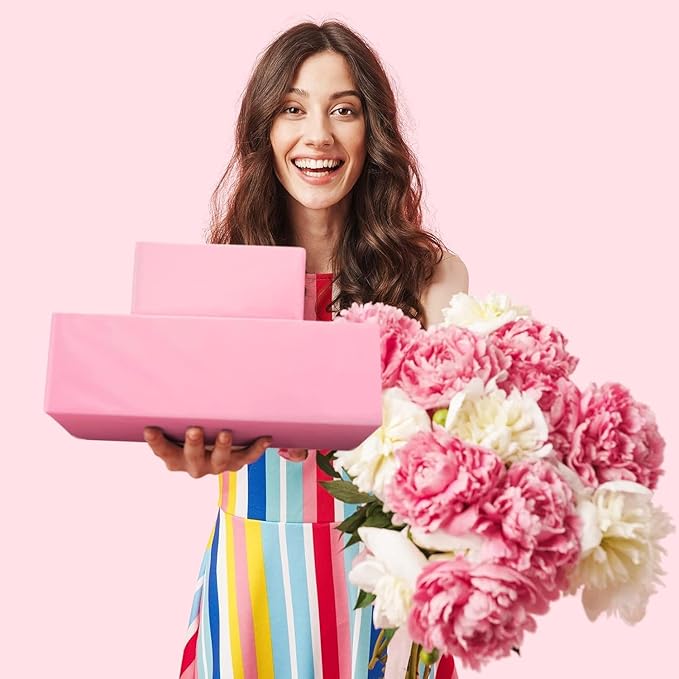 Metronic Poly Mailers 14.5x19 1000 PCS Light Pink, Strong Adhesive Shipping Bags for Clothing, Large Shipping Envelopes for Small Businesses, Mailers Poly Bags Packages Bags Bulk