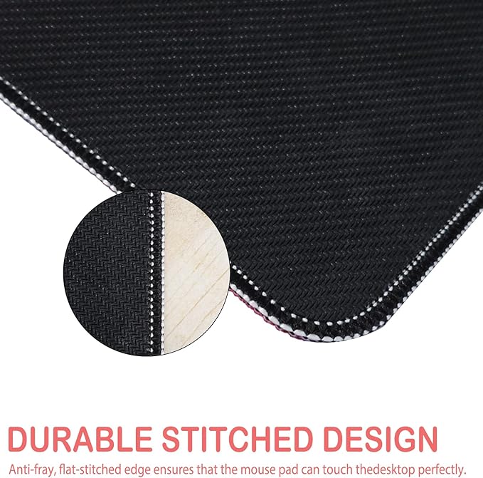 Nuxovilar Professional Large Mouse Pad & Computer Game Mouse Mat (35.4x15.7IN, Fresh Landscape with Lake & Mountains Art) (90 * 40cm Fresh Landscape)