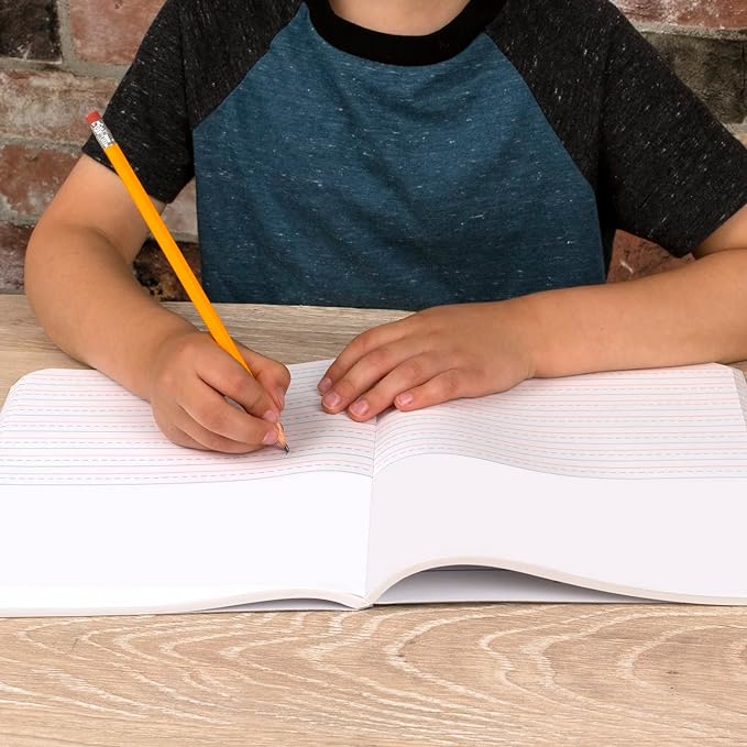 Mead Primary Composition Book, Ruled, Grades K-2, 100 Sheets, 7-1/2" x 9-3/4", 12 Pack (610054-ECM)