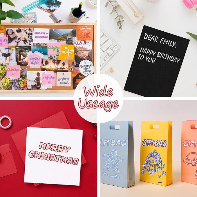 Outline Shimmer Glitter Markers for Kids, 12 Metallic Outline Marker Pen, Super Squiggles Shimmer Markers for Doodling, Art Supplies, Arts Crafts, Gifts for 8-12 Year Old Girls, Double Line Pens