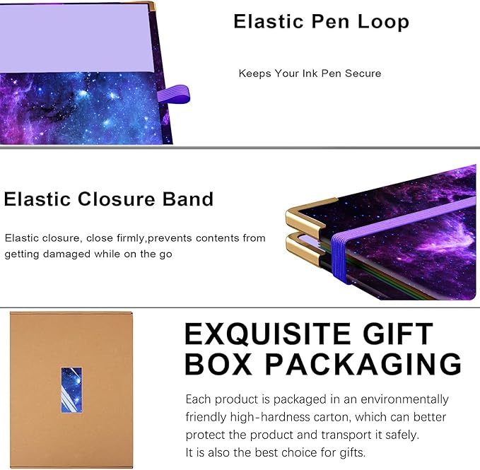 Lateefah Clipboard with Storage, File Folders with Pockets, Nursing Clipboard with Label Stickers and Notepad, Spiral Clip Board with Pen Loop for School, Office Supplies