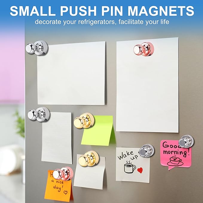 LOVIMAG Fridge Magnets 16Pcs Refrigerator Whiteboard Small Strong Magnet Classroom Kitchen Accessories Decorative Locker Set Decor Must Haves Office Calendar Refrigerador Magnetic Cute Crafts