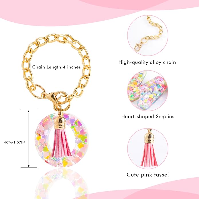 Letter Charm Accessories for Stanley Cup 1 PCS Cute Initial Keychain Handle Charm for Stanley Tumbler for Women