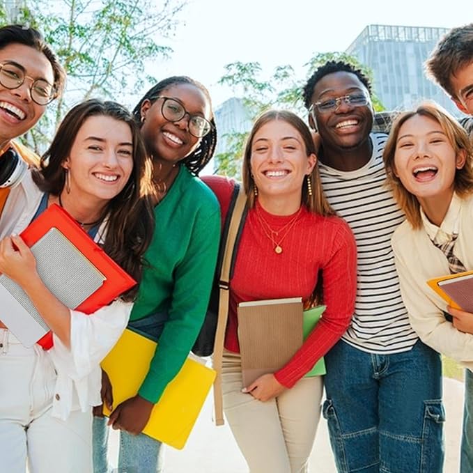 Lined Journal Notebook for Work College Ruled Note Book 7.2"x9.6" B5 PU Leather Daily Journaling 160 Pages for Women Men Writing Home School Supplies Business (Khaki/Green)