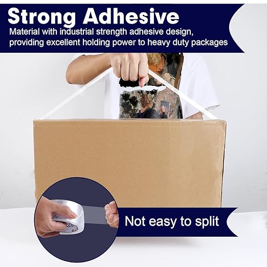 Packing Tape, 36 Rolls Clear Heavy Duty Packaging Tape with Dispensers for Packing Shipping Moving Mailing, Thicker Sealing Tape - 1.88" x 65 Yard Per Roll, 2340 Total Yards