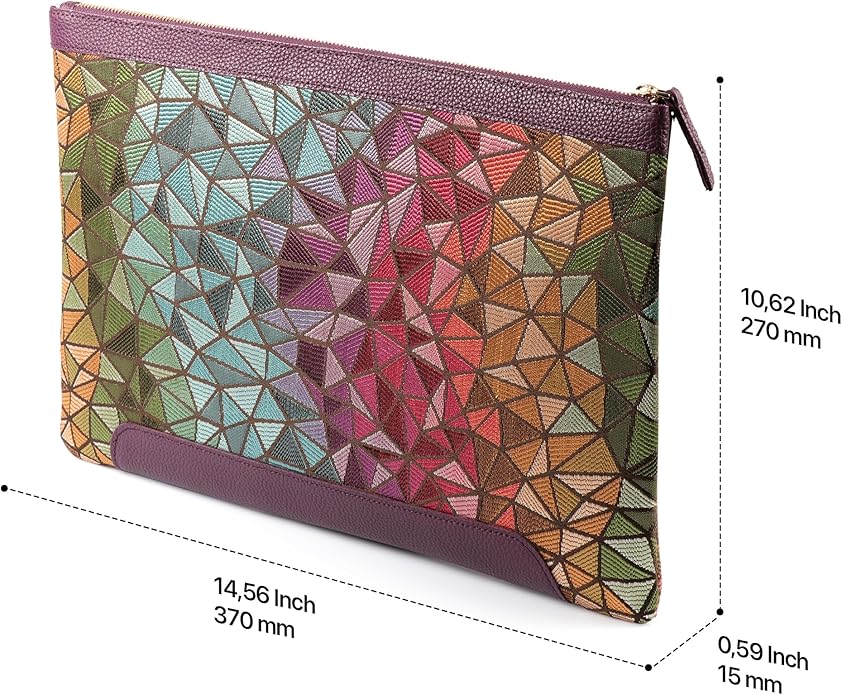 Londo Genuine Leather Laptop Sleeve - Stylish Protection for MacBook M1 M2 M3 Pro Max