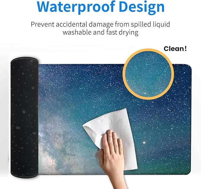 Neon Leopard Gaming Mouse Pad,12x31.5in Non-Slip Rubber Bold Colors Abstract Desk Mat,Large Extended Bold Mousepad for Office Home Laptop,Mice Pads Gifts,Game Lover Deskmat Decor