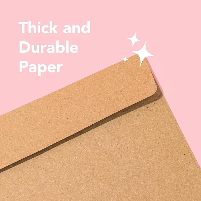 Pack It Chic - 4” X 6” Envelopes (1000 Count) White A6 Envelopes for Invitations, Postcards, Weddings, Photos, Letters, and Papers - 4 3/4" X 6 1/2"