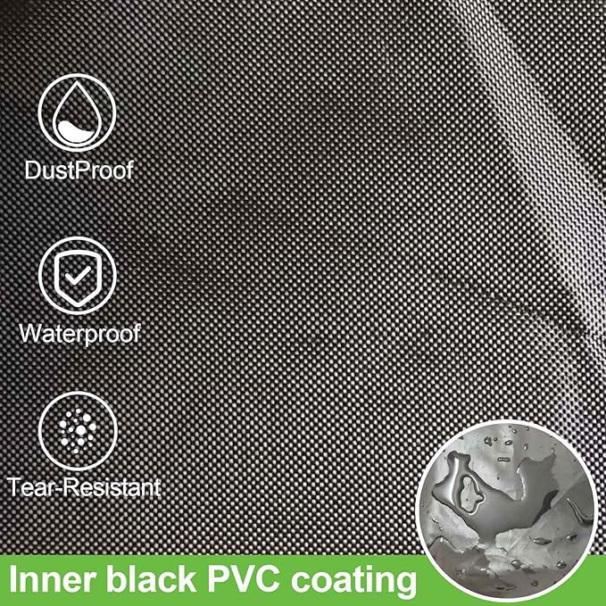 Newbob Wrapping Paper Storage Bag, 41" Gift Wrapping Organizer Storage for Paper Rolls up to 30 Rolls, Heavy Duty Waterproof Gift Wrap Container with PVC & Side Pocket & Handles & Zipper