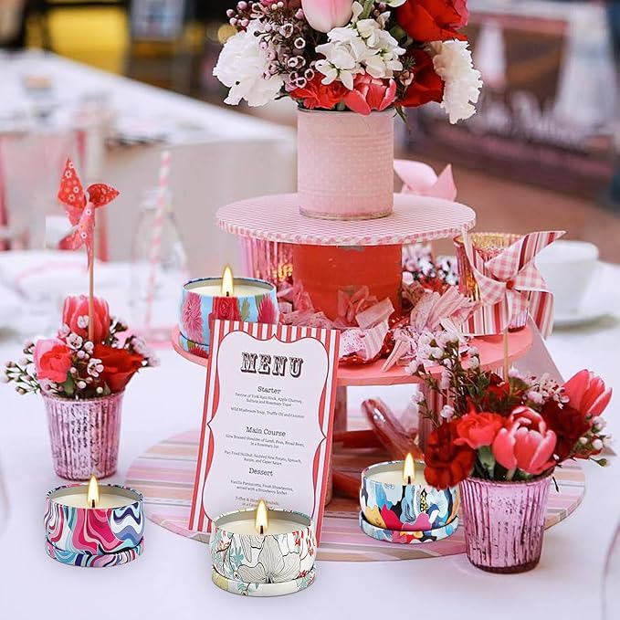 Scented Candles Gifts Set 36 Pack Soy Wax Travel Tin Jar Candles,Aromatherapy Candles for Home 2.5 OZ Scented Candles for Mom for Christmas, Birthday, Thanksgiving, Mother's Day,Valentine'sDay