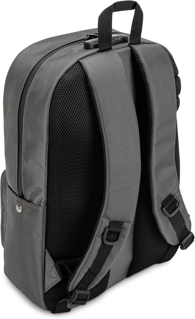 Legend Laptop Backpack with Anti Theft Combination Lock Weather Resistant (Graphite)