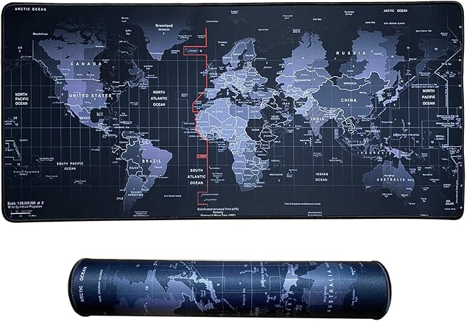 Large Gaming Mouse Pad with Stitched Edges,[27.5x11.9In] Extended Mouse Pad with Non-Slip Natural Rubber Base for Gamer/Desktop/Office/Home-70x30 DiTu