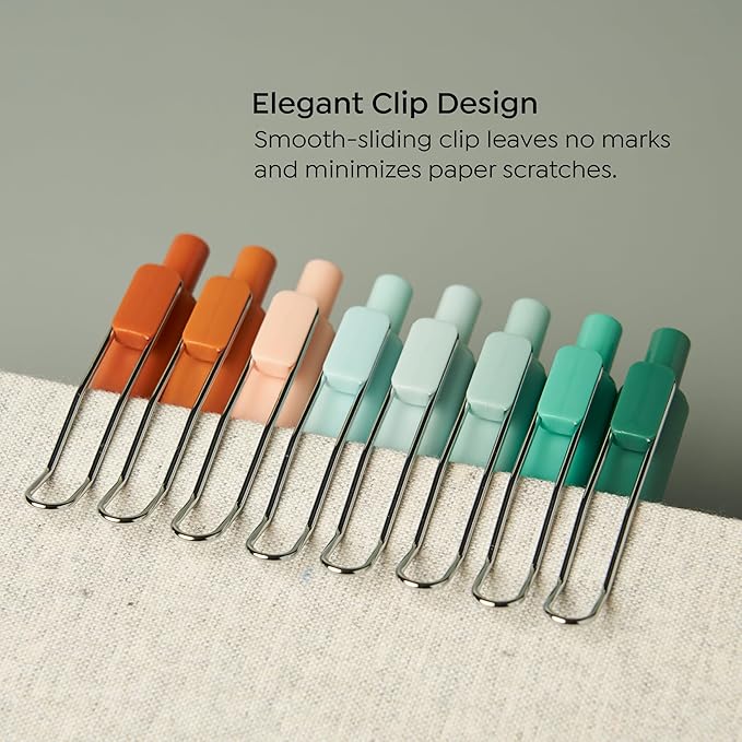 BLIEVE - Black Ink Gel Pens With Cool Matte Finish, Aesthetic and Cute Pens With Smooth Writing For Journaling And Bible Note Taking No Bleed Through, Cute School Supplies 8 Pack (Black Ink)