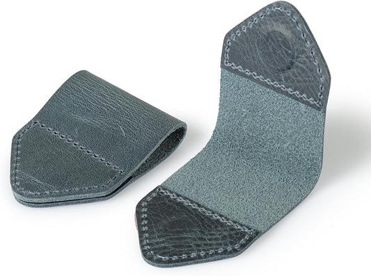 Londo Genuine Leather Handmade Bookmark (Set of 2) (Magnetic, Blue)