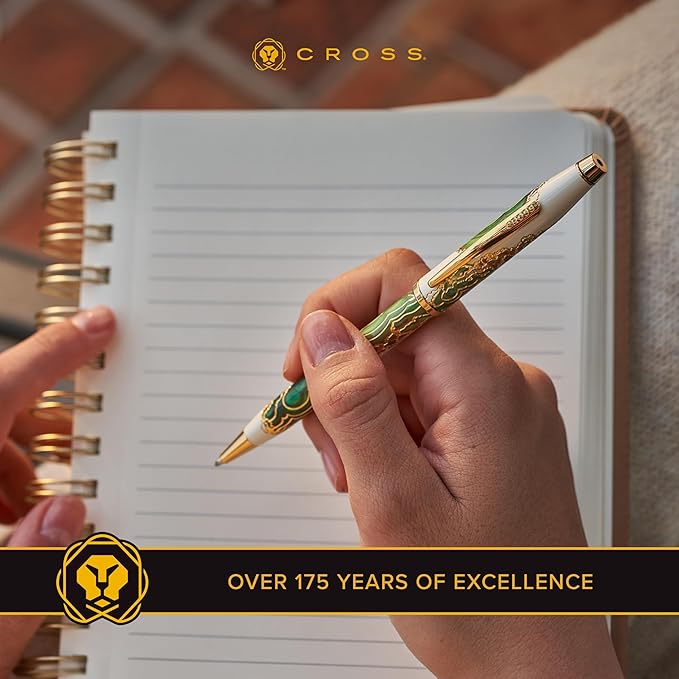 Cross Wanderlust Refillable Ballpoint Pen Presented in a Luxury Gift Box - Medium Point, Black Ink,