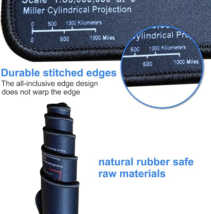 Large Gaming Mouse Pad with Stitched Edges,[27.5x11.9In] Extended Mouse Pad with Non-Slip Natural Rubber Base for Gamer/Desktop/Office/Home-70x30 DiTu