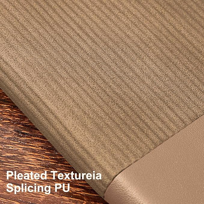 Lined Journal Notebook for Work College Ruled Note Book 5.79"x8.27" A5 PU Leather Daily Journaling 216 Pages for Women Men Writing Home School Supplies Business (Khaki/Green)