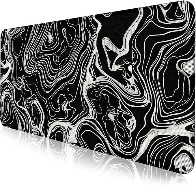 Minimalist Abstract Line XL Mouse Pad, Suitable for Home Office and Study Keyboard Mouse Pad 35.4 x 15.7 x 0.12 Inches