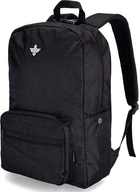 Legend Laptop Backpack with Anti Theft Combination Lock Weather Resistant (Black)