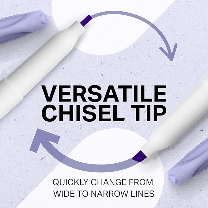 Sharpie S-Note Creative Markers, Pastel Highlighters, Art Marker Set, Assorted Colors, Chisel Tip, 36 Count - Back to School, Colorful Teacher Essentials, Bullet Journaling, Fun Office Supplies