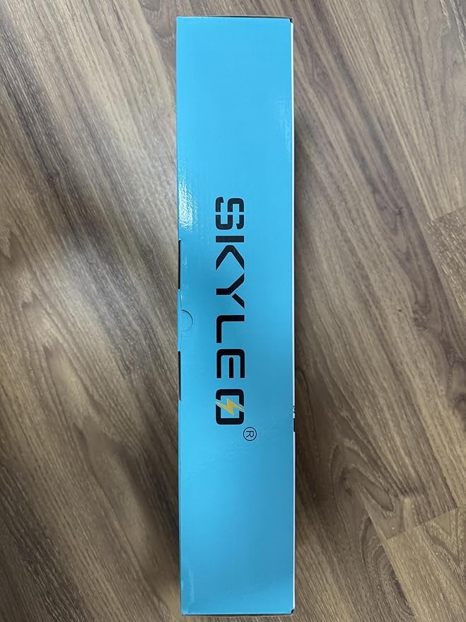 SKYLEO Led Desk Lamp for Home Office - 2400LM Ultra Bright Desk Light -Eye Caring Desk Lamp with Clamp - Adjustable Office Lamp with Remote Control- Easy Installation - 24W Black