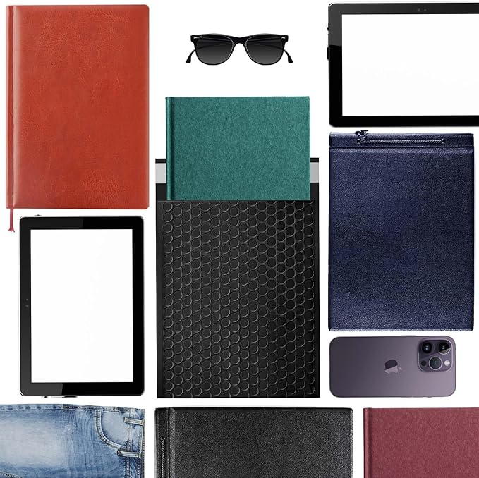 packbabol Bubble Mailers, 8.5x11 Inch Poly Padded Bubble Mailers Pack of 50 Bubble Envelopes Opaque Self Seal Adhesive Waterproof Bags for Shipping and Packaging (Black)