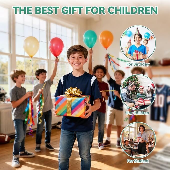 LiYiQ 50 Pcs Football Cartoon Cute Fun Pens for Kids Kawaii FootballShape Gel Black Ink Pen Cute Football Pens for School Office Home Student Kids Present