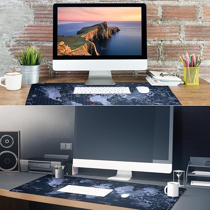 Large Gaming Mouse Pad with Stitched Edges,[27.5x11.9In] Extended Mouse Pad with Non-Slip Natural Rubber Base for Gamer/Desktop/Office/Home-70x30 DiTu