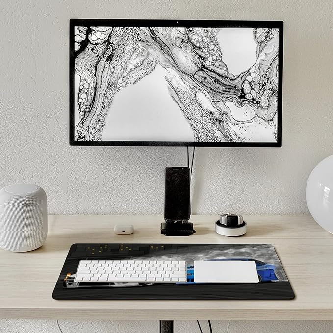 Large Mouse Pad Gaming Drifting S13 and S15 JDM Car Desk Mat Long Big Mousepad Extended Keyboard Computer Pad Office Desk Organizers and Accessories 40X75cm