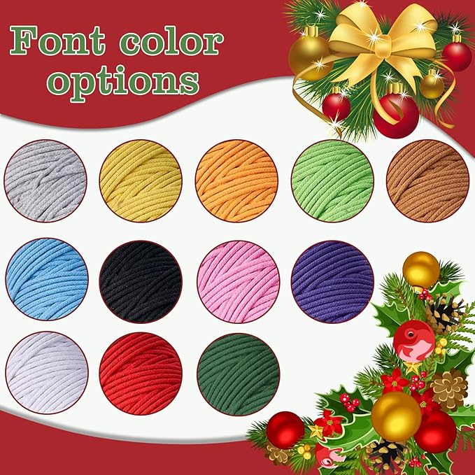 Personalized Christmas Basket with Name Custom Baby Shower Basket for Newborn, Cotton Rope Storage Organizer, Christmas Gift for Baby Kids Toddler