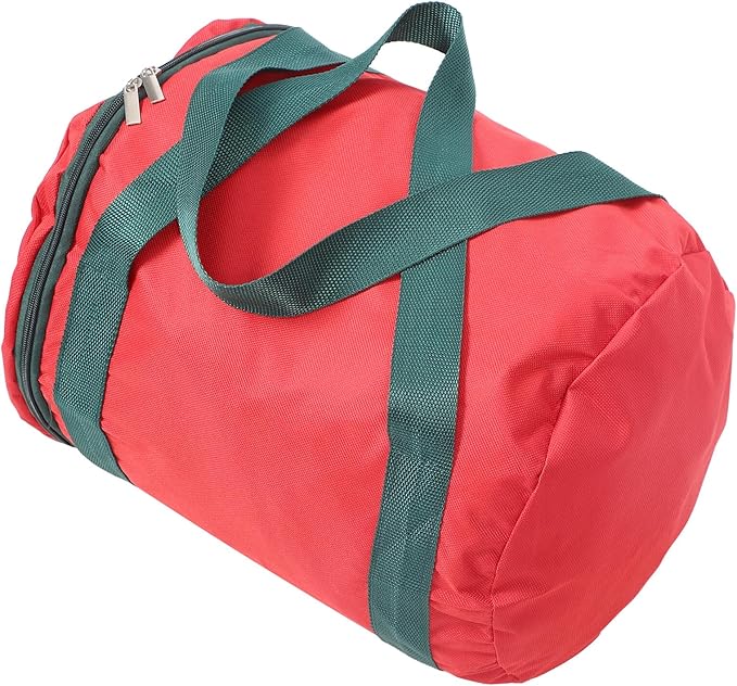 BESPORTBLE Christmas Light Storage Bag Capacity Xmas Lamp Container Oxford Zippered Holiday LED Light Organizer with Portable Handle for Space Saving