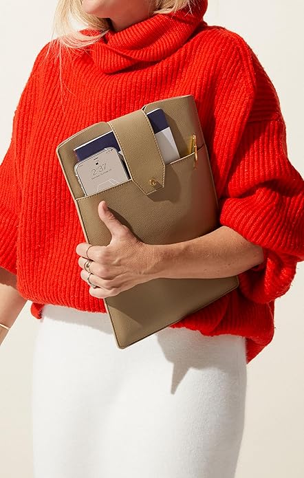 lindsay albanese The Daily Cactus 'Leather' Laptop Clutch