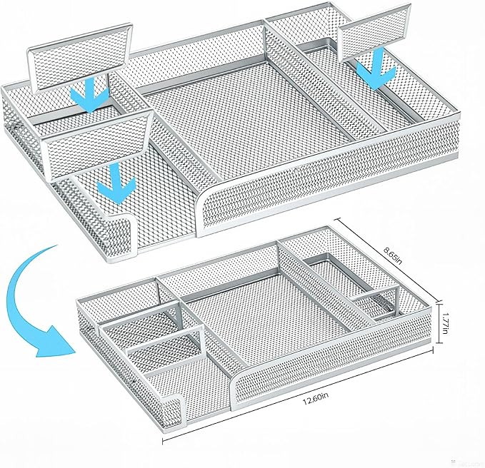 Purple Office Desk Accessories,Purple Office Supplies Set,Stapler and Tape Dispenser Set,Tape,Staple Remover, Staples,Paper Clips,Scissor,Sticky Note and Desk Drawer Organizer