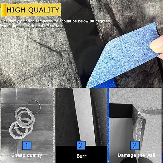 Blue Masking Tape, Painters Tape, Painting Tape (1442.4yd=0.94IN*60.1yd*24), Original Multi-Surface Easy Removal Paint Tape with Medium Adhesive Backing for Indoor Outdoor Use, 24 Rolls