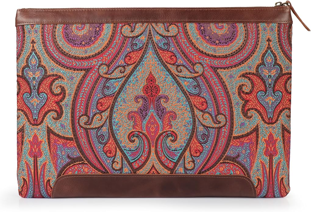 Londo Genuine Leather Laptop Sleeve - Stylish Protection for MacBook M1 M2 M3 Pro Max