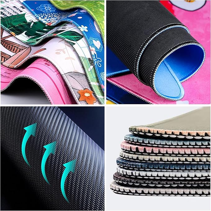 Moon Mushroom Gaming Desk Pad Cute Dark Tarot Mousemats Desk Mat, Forest Extended Large Anime Mouse Pad, Gamer Desk Decor Setup, Full Desk Mouse Keyboard Mat XXL, Laptop Desk Pad 31.5"x15.75"